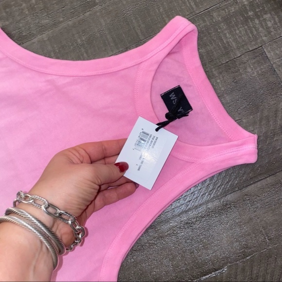 NWT WSLY Rivington Weekend Pink Blue Ombre Tank Top - Picture 6 of 9